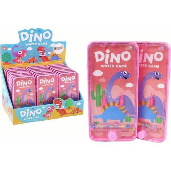 LeanToys Wodna Gra Zręcznościowa Konsola Telefon Dinozaur Różowa 13675523 5905884452752