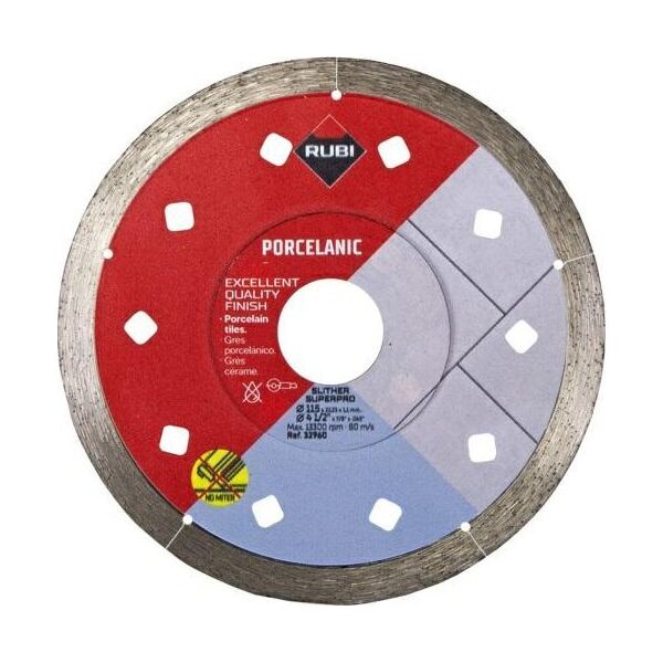 Rubi RUBI TARCZA DIAMENTOWA SLITHER BLADE 115 SUPERPRO 13683878 8413797329605