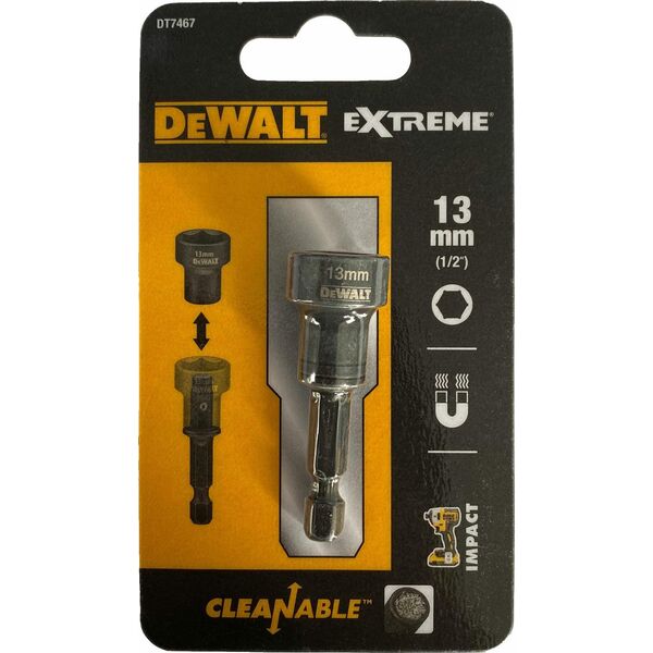 Dewalt Ko�c�wka 1/4" magn.samoczysz.13 (1/2")x50mm UDAR 13684117 5054905276805
