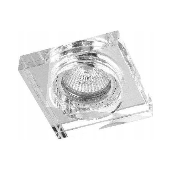 GREENLUX Faroform Crystal Glass-S FF002002.0 oczko halogenowe MR16 1x50W GU5,3, transparentny/lustrzany 13684852 5903021603135
