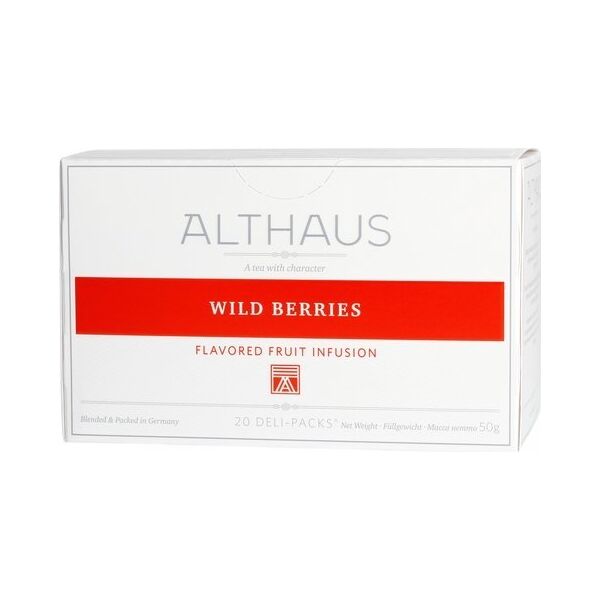 Althaus Althaus - Wild Berries Deli Pack - Herbata 20 saszetek 13757637 4260312444886