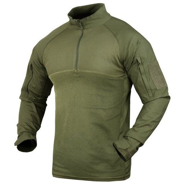 Condor Condor - Bluza Combat Shirt - Zielony OD 13785649 22886254032