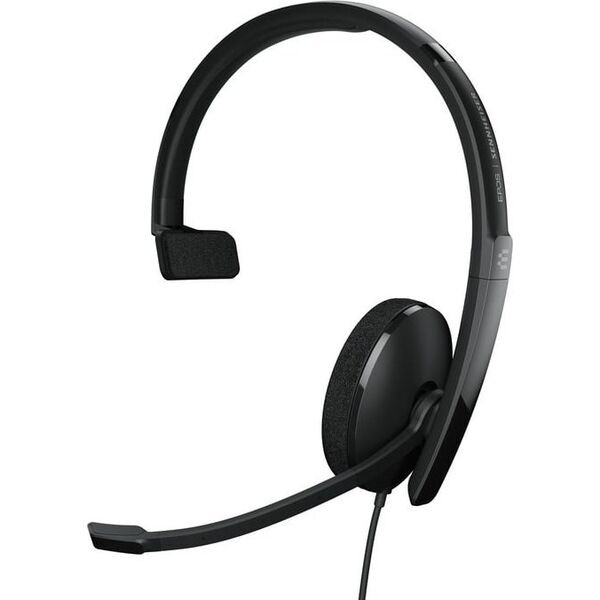 Słuchawki Epos EPOS | SENNHEISER ADAPT 130T USB-C II Zestaw słuchawkowy Przewodowa Opaska na głowę Biuro/centrum telefoniczne USB Type-C Czarny 13808993 5714708007043