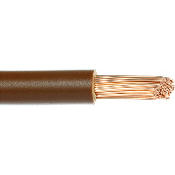Przewód LGYDY Przewód instalacyjny LGY 1,5 mm2 450/750V brązowy bęben 13815930 5901259809824