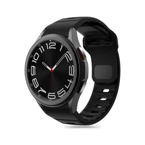Tech-Protect Pasek Tech-Protect Silicone Line Samsung Galaxy Watch 4/5/5 Pro/6/7/FE Black 13818578 5906302313600