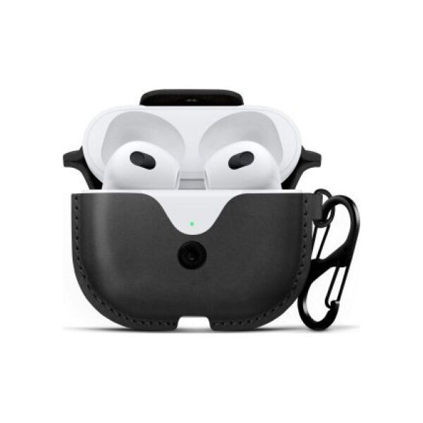 Twelve South Twelve South AirSnap - skórzane etui ochronne do Apple Airpods (3. Gen), (black) 13827065 811370024363