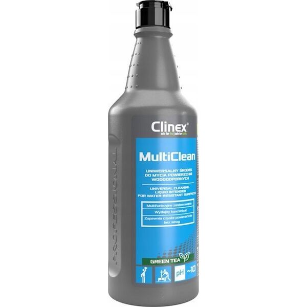 Clinex Uniwersalny środek CLINEX Multi Clean, do mycia powierzchni wodoodpornych, Green Tea, 1l 13828611 5907513275411