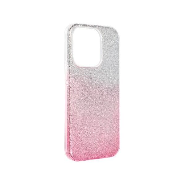OEM Futerał SHINING do IPHONE 14 Pro transparentny różowy 13843711 5903396164446