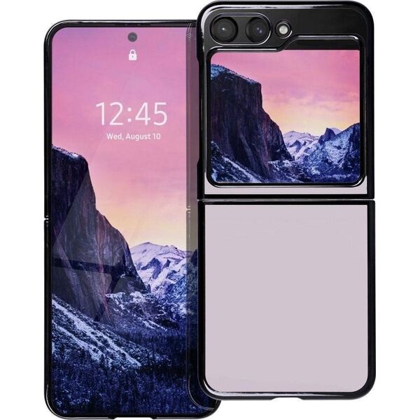 OEM Futerał FOCUS do SAMSUNG Z Flip 5 5G czarny 13844268 5903396211515