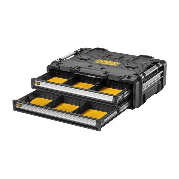 Dewalt DEWALT SKRZYNIA TOUGH SYS.2,0 DXL 2 x SZUFLADA PŁYTKA 13849489 3253561085208