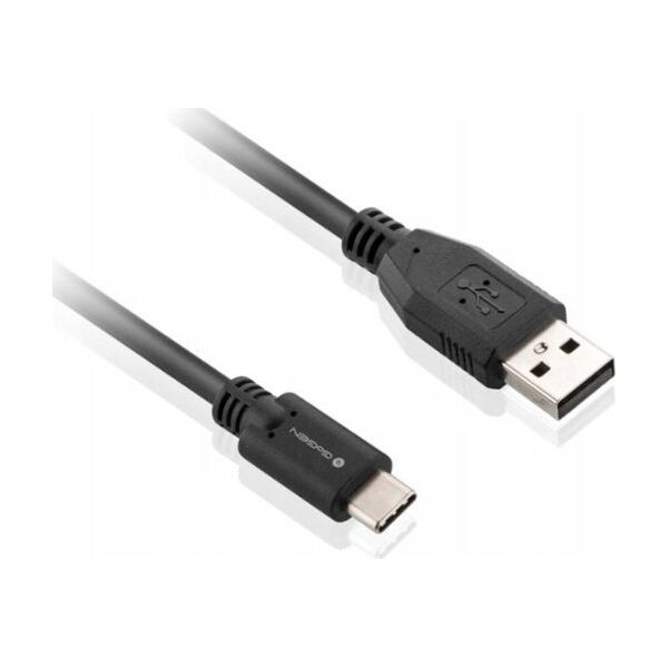 Kabel USB GoGEN Kabel USB Gogen A-C 2m 2.0 czarny USBAC200MM02 13887319 8590393280278