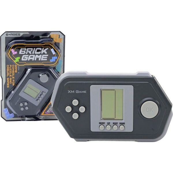 LeanToys Konsola Elektroniczna GraTetris Brick Game Czarna 13896121 5905991004325