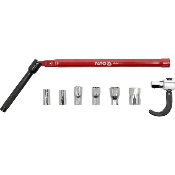 Yato YATO KLUCZ ŁAMANY DO INSTALACJI ARMATURY 8w1 13898736 5906083104824