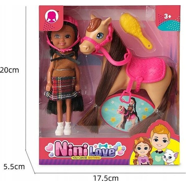 Mega Creative Lalka 15cm z akcesoriami 13918543 5901271603097