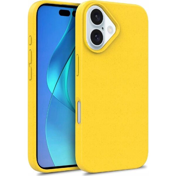 Hurtel Etui Multiple Color Wheat Bran Case MagSafe na iPhone 16 Pro - żółte 13921421 5907769363191