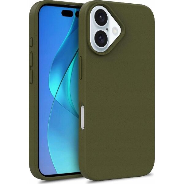 Hurtel Etui Multiple Color Wheat Bran Case MagSafe na iPhone 16 Pro - ciemnozielone 13921425 5907769363252