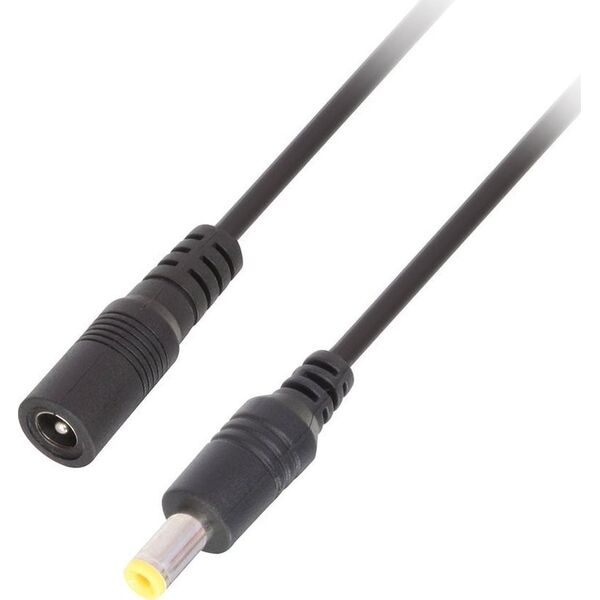 Kabel zasilający Lindy Lindy 70321 PrzedĹuĹźacz zasilania DC 2,1mm / 5,5mm - 0,5m 13931035 4002888703215