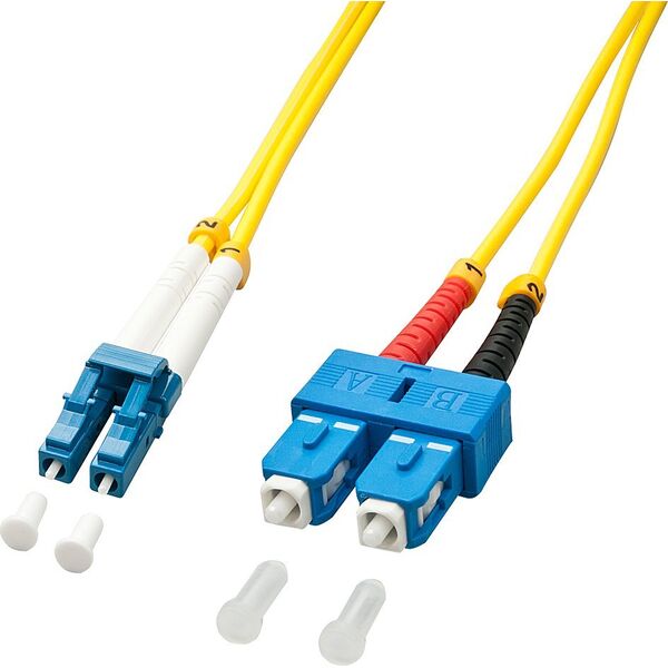 Lindy LINDY LWL-Duplexkabel LC/SC OS2 15m  9/125æm Singlemode 13931490 4002888474757