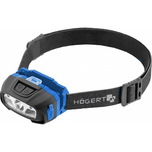 Högert Technik HOGERT LATARKA CZOŁOWA LED USB 6 FUNKCJI 13934572 5902801341335