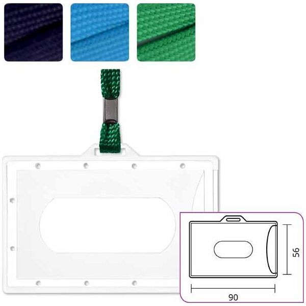 Argo HOLDER DO KARTY ARGO Z TAŚMĄ, ZIELONY 13945105 2000009001099