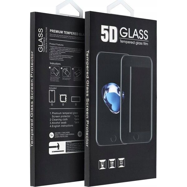 Partner Tele.com 5D Full Glue Tempered Glass - do Xiaomi 12 Pro 5G / 12S Pro 5G czarny 13950562 5903396169953