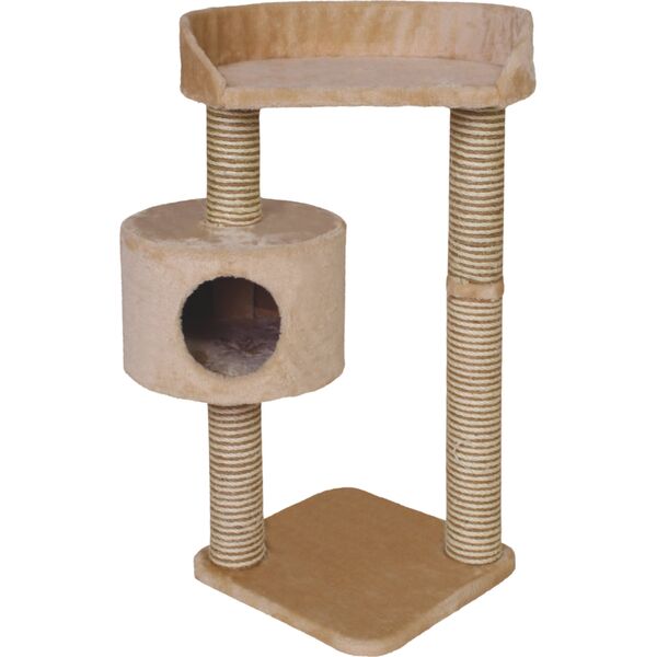 Zolux ZOLUX Drapak dla kota BI-MATERIAL 2 kol. beżowy 84 cm 13973206 3336025041832
