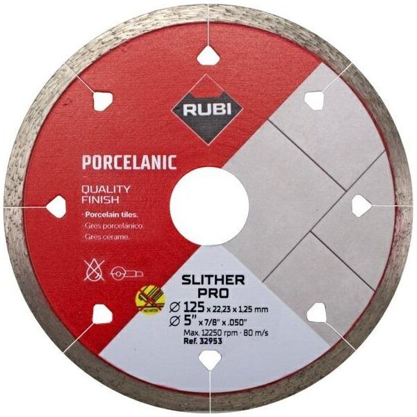Rubi RUBI TARCZA DIAMENTOWA SLITHER BLADE 125 PRO 13984786 8413797329544