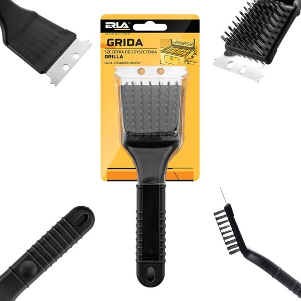 Osram Szczotka do Czyszczenia Grilla Rusztu Skrobak Erla Grida 13992750 5906534011732