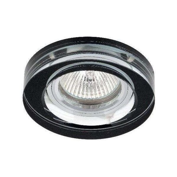 GREENLUX Faroform Crystal Black-R FF002011.0 oczko halogenowe MR16 1x50W GU5,3, transparentny/czarny 13997667 5903021603173