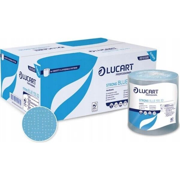 Karen Lucart 155 ID - Ręcznik w roli, 2 warstwy, 155 m, celuloza Fiberpack - 6 rolek 14033218 8005892414852