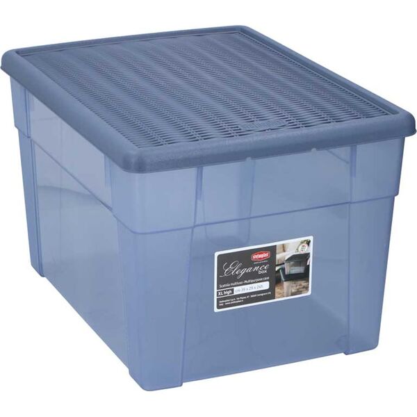 Wenko Stefanplast - pojemnik z pokrywą (Włoska marka), pojemność 20 litrów 14034925 8003507308619