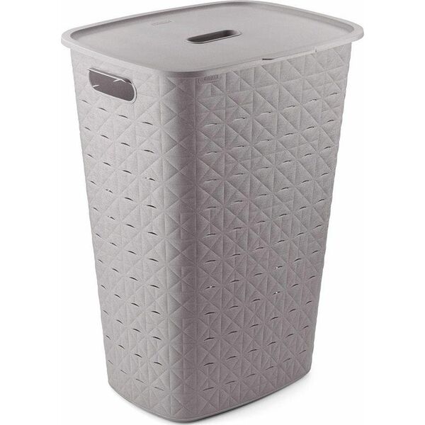 Curver CURVER KOSZ NA BIELIZNĘ BEŻOWY SOFTEX 56L 14051711 3253924848099