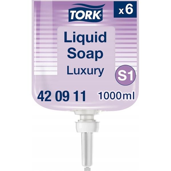 Dozownik do mydła Tork Tork – Luksusowe i delikatne mydło w płynie – 1 l 14054235 7322542094754