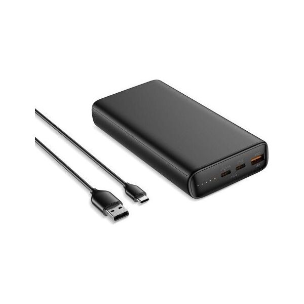 Veger VEGER powerbank 20 000 mAh PD QC3.0 5A 100W T100 (W2032C-100) czarny 14060855 6970453555461