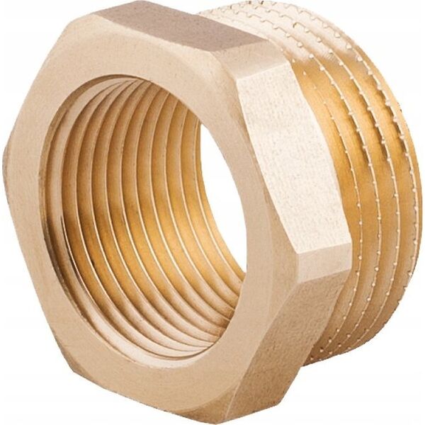 Perfexim Redukcja mosiądz 3/4"x1/2" wzmocniona PHA-306 G3/4xG1/2 ZW PN16 [25/700] 14084223 5901880000263