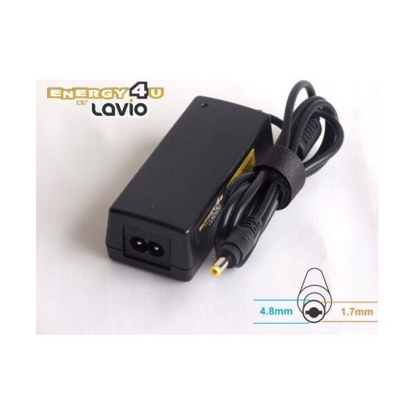 Zasilacz do laptopa Energy4U Energy4U PA87 12V / 3A (4.8x1.7mm) 36W, zasilacz do netbooka / laptopa ASUS EeePC 14084941 5901571080222