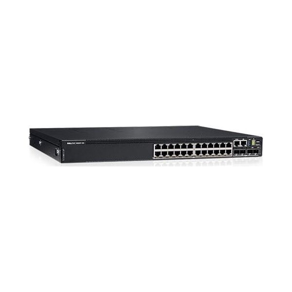 Switch Dell DELL N-Series N3224P-ON switch zarządzalny L2 Gigabit Ethernet (10/100/1000) Obsługa PoE 1U Czarny 14103043 5397184363478