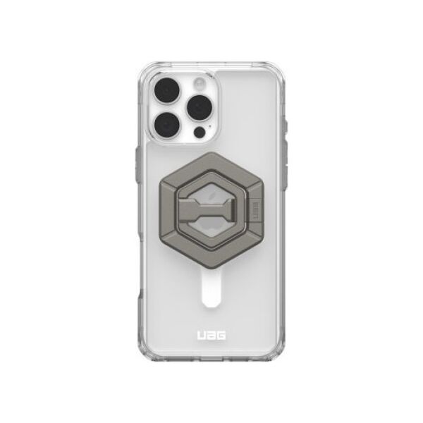 UAG UAG Plyo Magsafe - obudowa ochronna do iPhone 16 Pro Max kompatybilna z MagSafe oraz podstawka Magnetic Ring Stand (ice-white/titanium) 14118919 840283915420