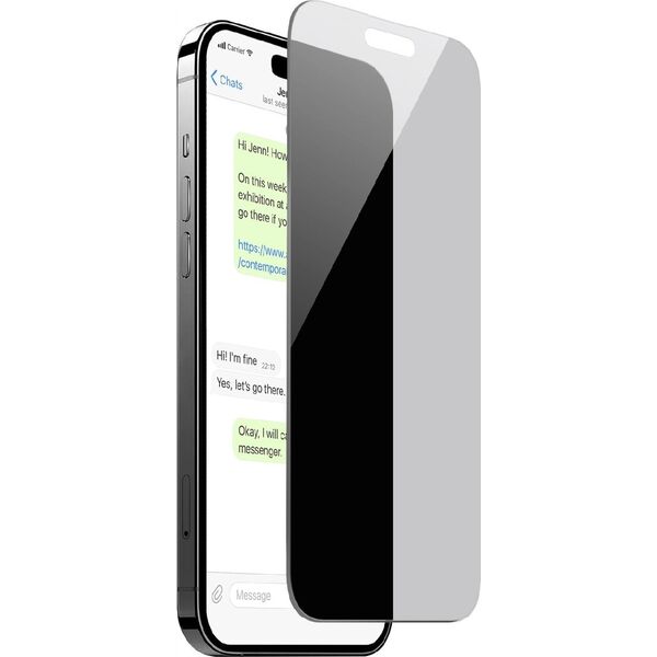 Puro Szkło hartowane Puro Privacy Tempered Glass do iPhone 16 / iPhone 15 14127485 8018417490088