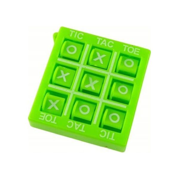 LeanToys Gra Kółko i Krzyżyk 4,5 cm Zielona 14132539 5905679075470