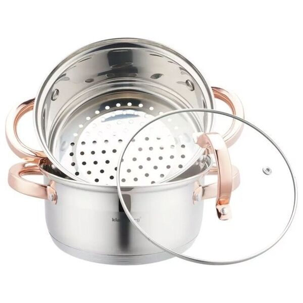 Klausberg GARNEK NA PARĘ KLAUSBERG 3 ELEM. 18cm KB-7725 ROSE GOLD 14141491 5908287277250