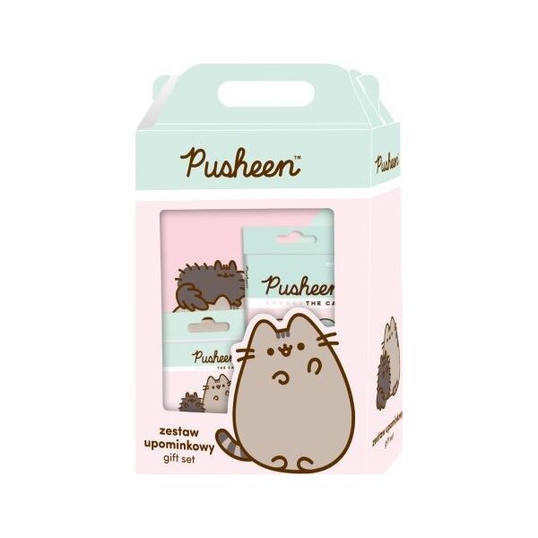 MAJEWSKI Zestaw upominkowy Pusheen mint z artykułami szkolnymi 14222748 5903235674877