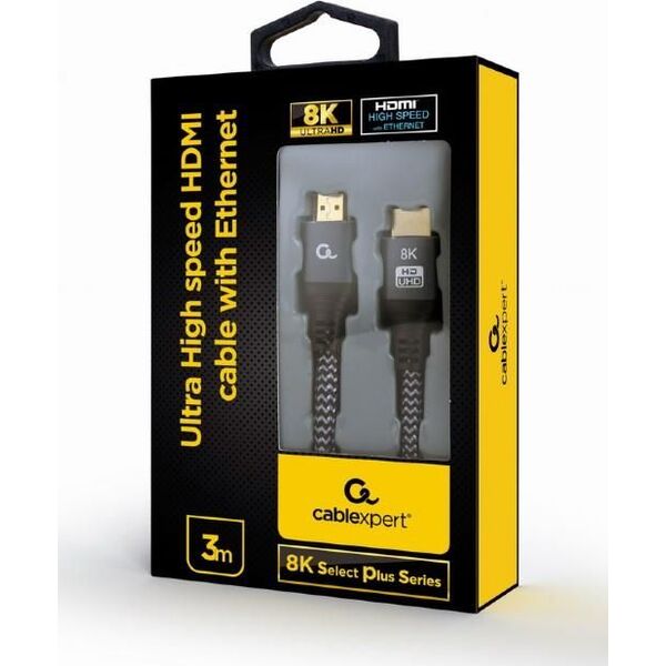 Kabel Gembird HDMI - HDMI 3m czarny (CCB-HDMI8K-3M)