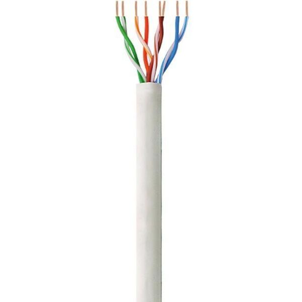 Techly Kabel instalacyjny skrętka, UTP, Cat6, drut, 305m, szary (305540)