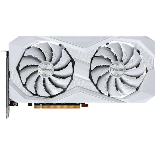 Karta graficzna ASRock Radeon RX 6600 Challenger White 8GB GDDR6 (RX6600 CLW 8G)