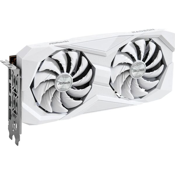 Karta graficzna ASRock Radeon RX 6600 Challenger White 8GB GDDR6 (RX6600 CLW 8G)