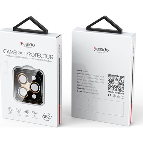 Yesido yesido Lens Protector WB27 iPhone 14 Pro / 14 Pro Max, SILVER / SREBRNY 14290015 5901313882442