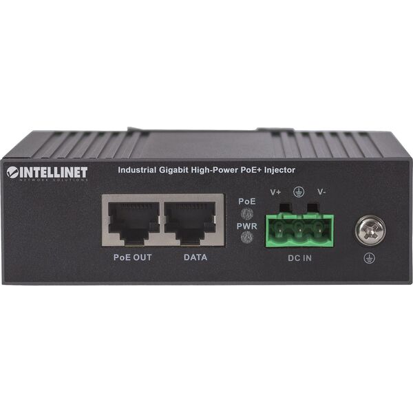 Intellinet Network Solutions Intellinet Gigabit Ultra PoE+Industrie-Injektor 1x60W