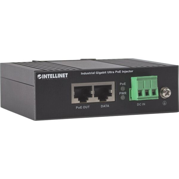 Intellinet Network Solutions Intellinet Gigabit Ultra PoE+Industrie-Injektor 1x60W