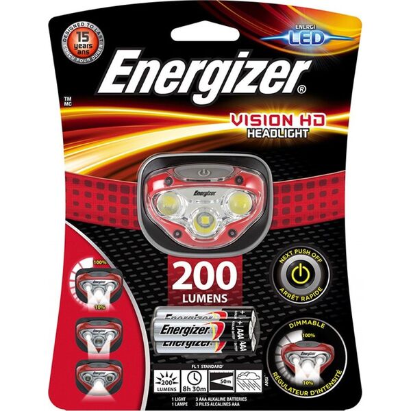 Latarka czołowa Energizer Vision HD